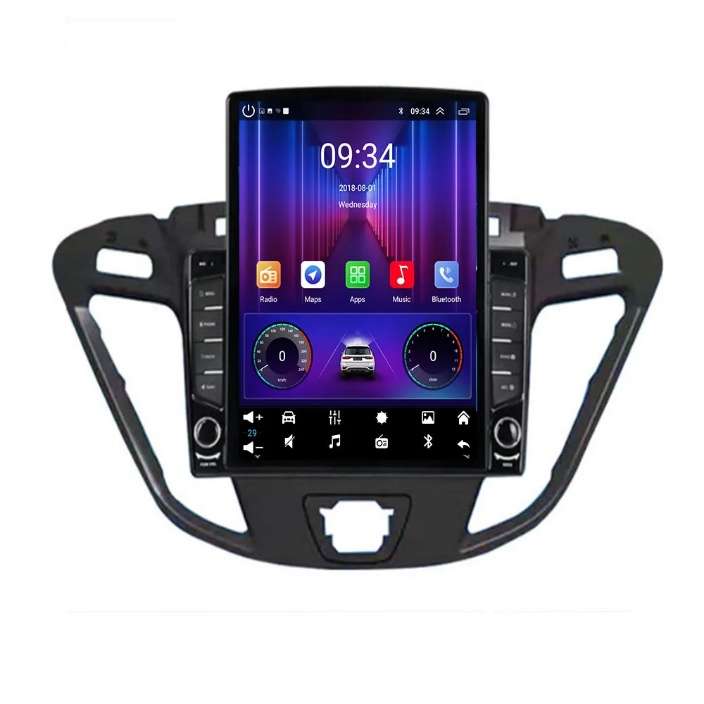 

9,7 "Новый Android 14 для Ford Transit Custom 2013 2014 2015 2016-2050 Tesla Тип Автомобильный радиоприемник Мультимедийный видеоплеер Навигация GPS