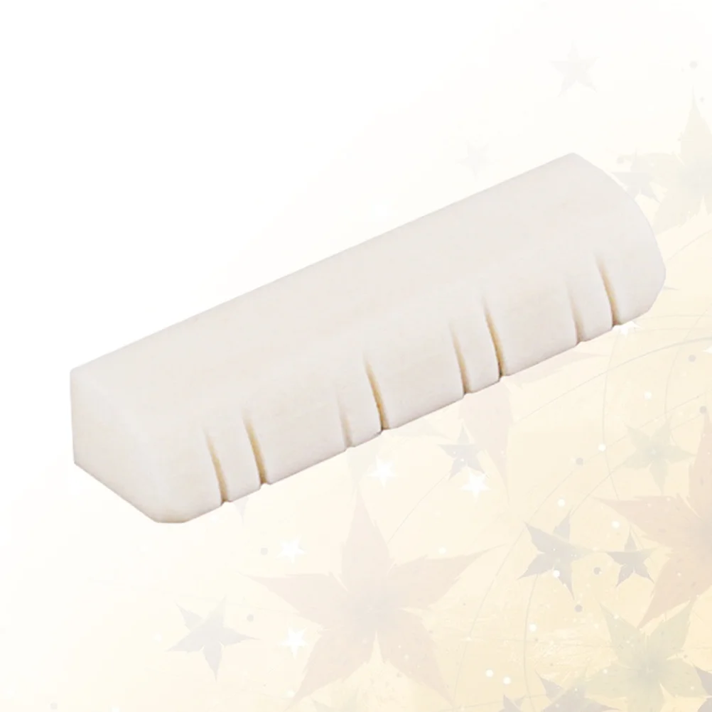 8 String Mandolin Nut Replacement Electric Guitars Slotted Bone Nuts Component Acoustic