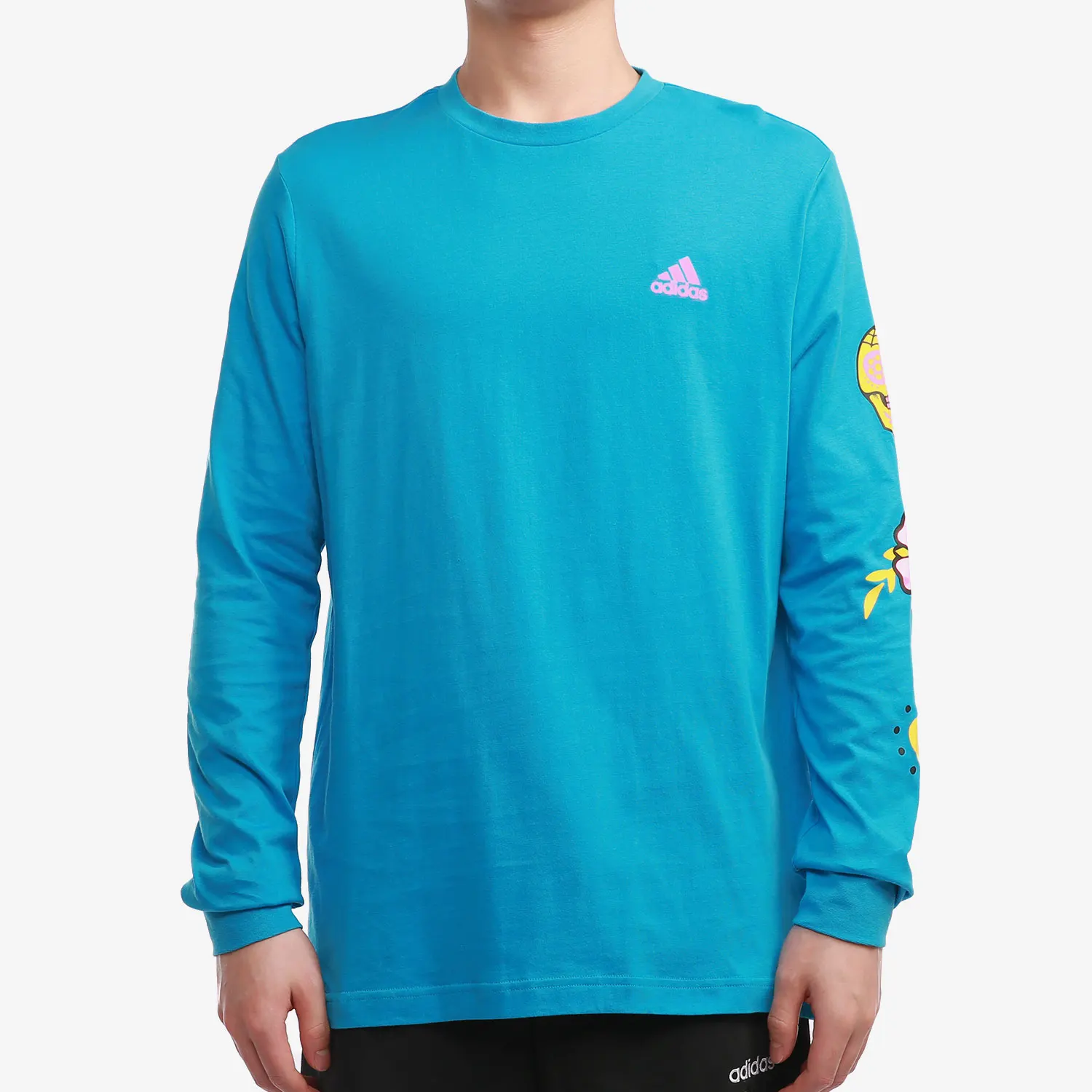 

Adidas Genuine DOTD LS Men's Basketball Casual Sports Long Sleeve T-shirt GR1284