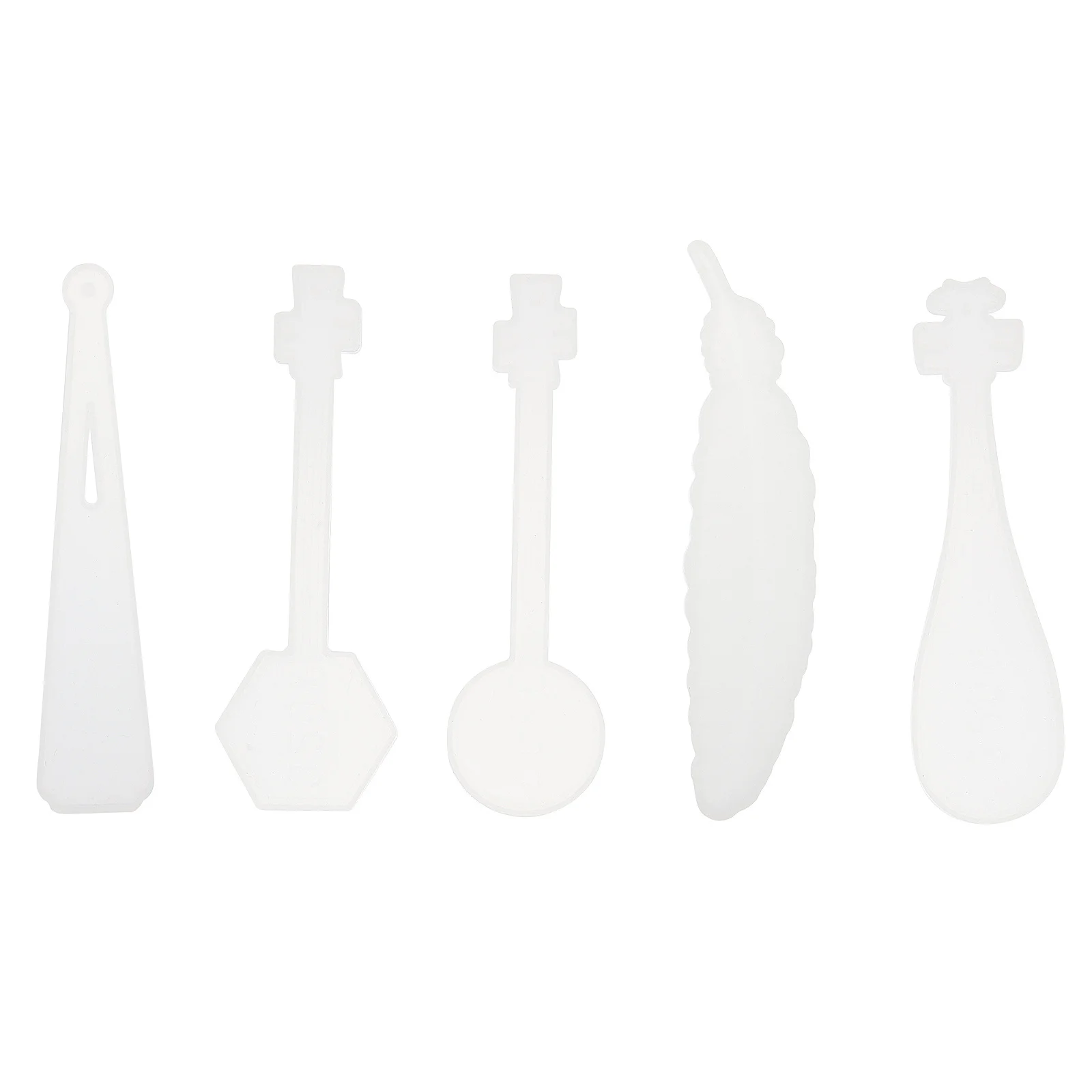 

5 шт., креативная форма для закладок, ретро силиконовая эпоксидная форма для литья, сделай сам, форма для страниц для профессионального личного использования