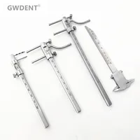 Regla de implante Dental VDO, medidor Venus Apollo de 20-100mm, medidor de dentaduras postizas, 1 piezas