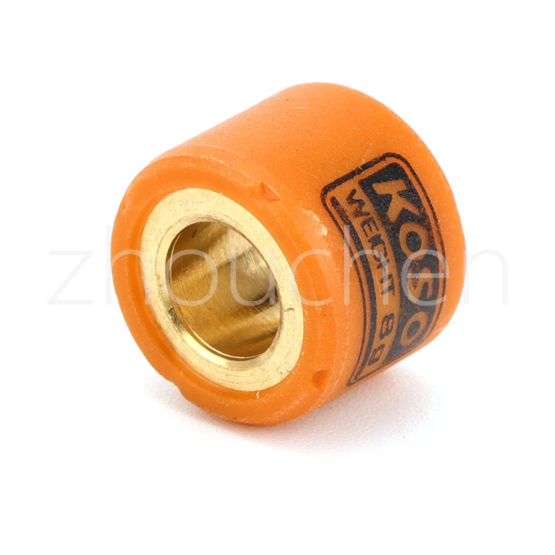 6pcs Motorcycle Performance Variator Roller Weights 15x12mm 5/6/7/8/9/10 Gram For 139QMB 50cc Chinese Scooter Parts 15x12