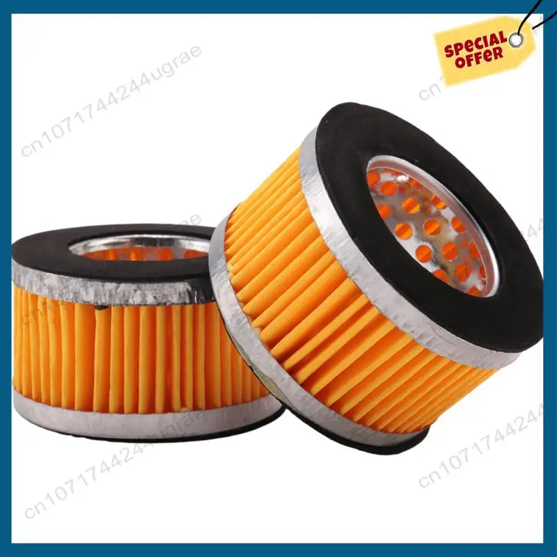 -A15I 3X Air Compressor Intake Muffler 20Mm Thread Metal, With 6Pc Spare Filter  For Admitting Port Pneumatic Parts