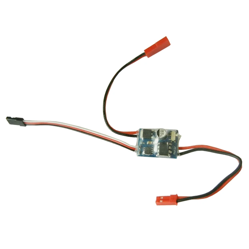 1PCS 6-14V 2-3S 5A Brushed Bidirectional ESC with Brake Mode Switch Overload Protection 27x20mm Mini Size for RC Model Car Motor