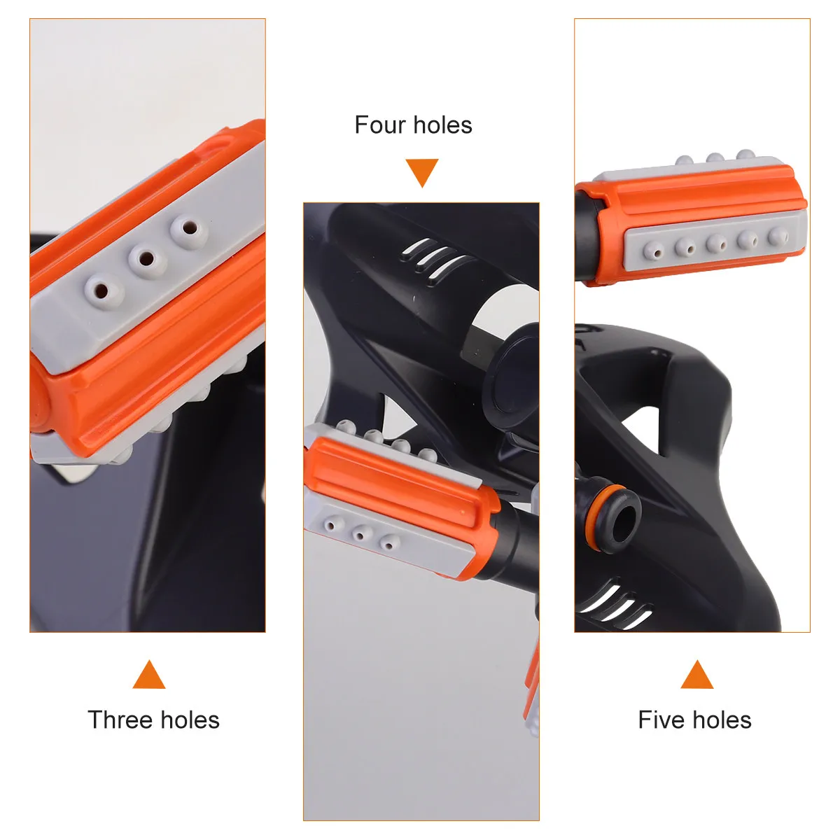 6 Pcs PP Material Sprinkler Water Lawn Irrigation Watering Three Arm Easy to Install