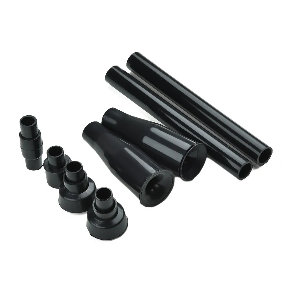 

8 Pcs Set Black Home Multi-functional Garden Fountain Plastic Nozzle Head For Aquariums Fish Tanks Garden Ponds Pools