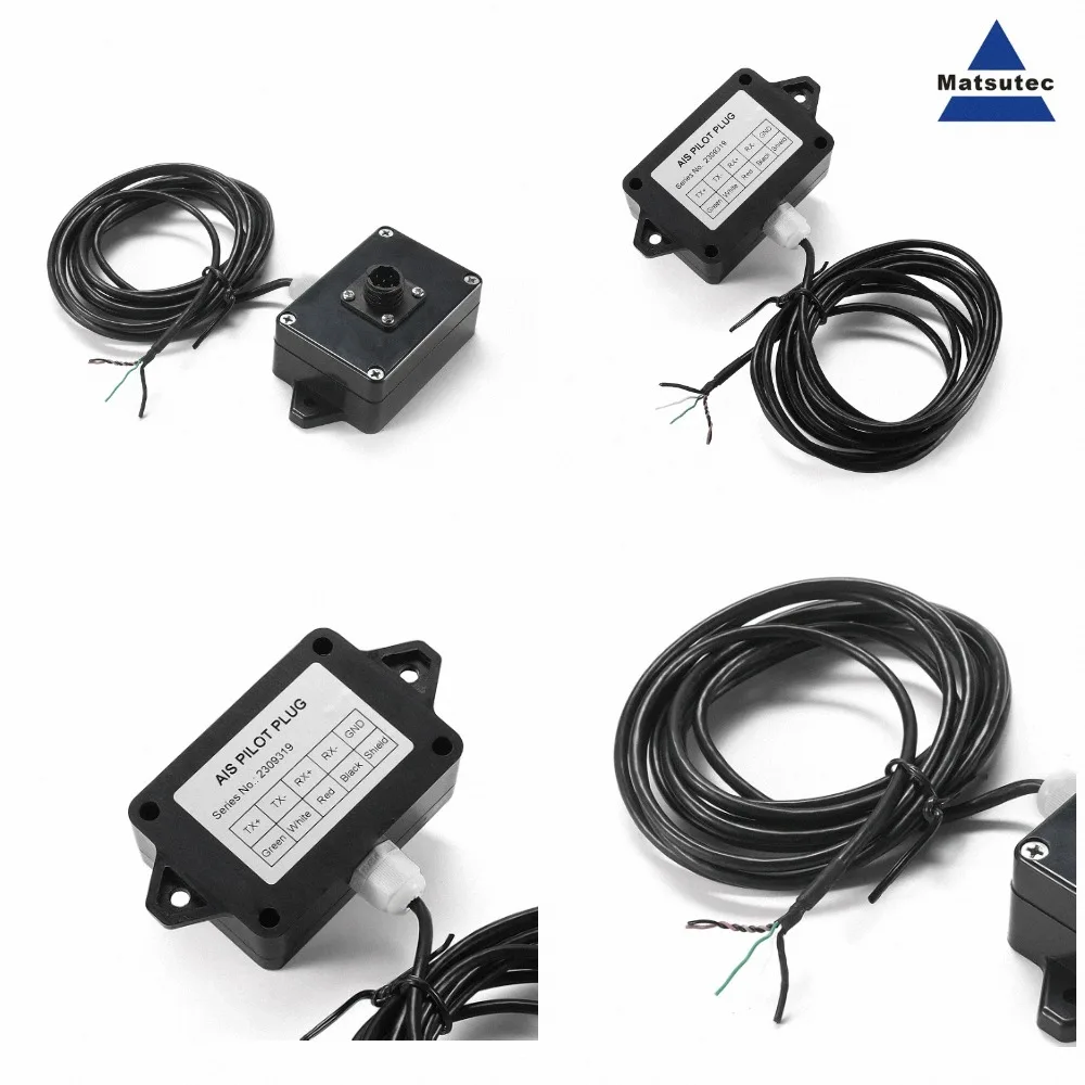 Matsutec NPC-160 AIS Pilot Plug data cable 3 Meter AIS Pilot Plug is an IMO Standard AIS Pilot Plug used for AIS RS422