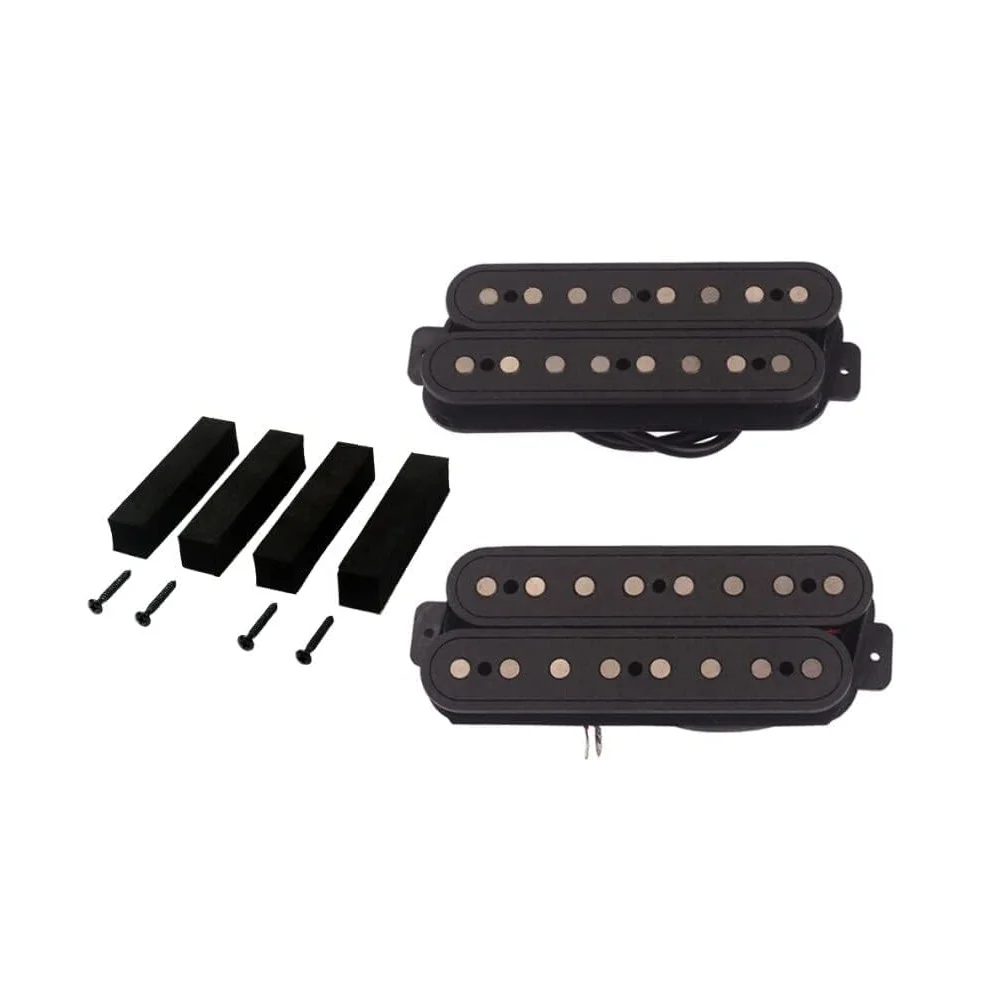 Alnico V Humbucker Magnet Pickups 8 String Guitar Pickups German 99.8% Nickel-plated Copper Wire Guitar parts