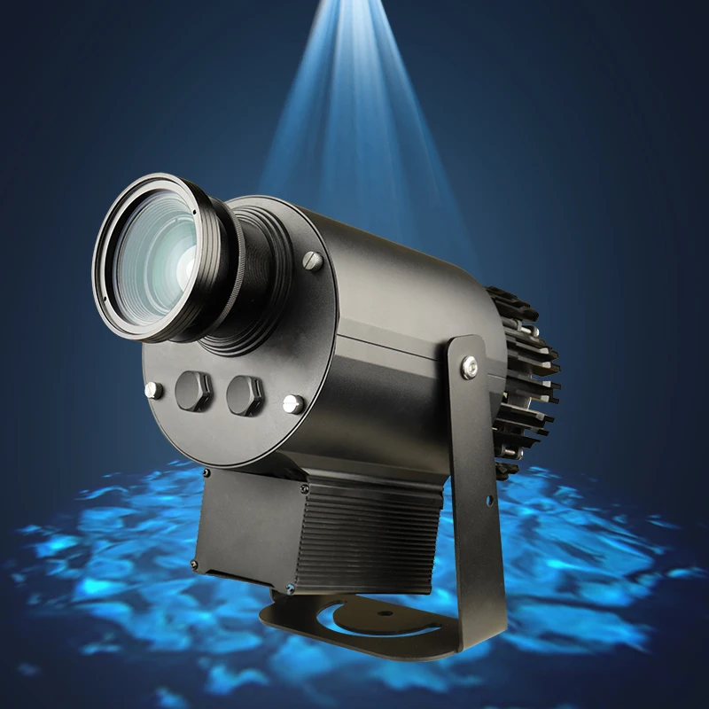 Remote Control 240w Water Ripple Lamp Projector Ocean Waves Dynamic Water Effect Gobo Light