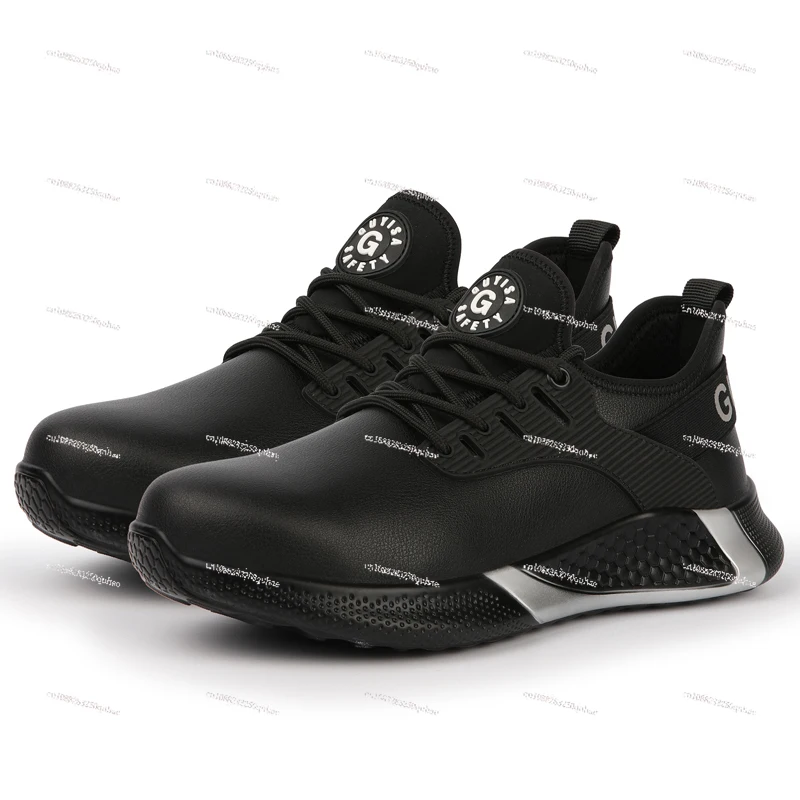 waterproof safety shoes leather work safety sneakers men anti sparks working shoes with protection anti-scalding work boots