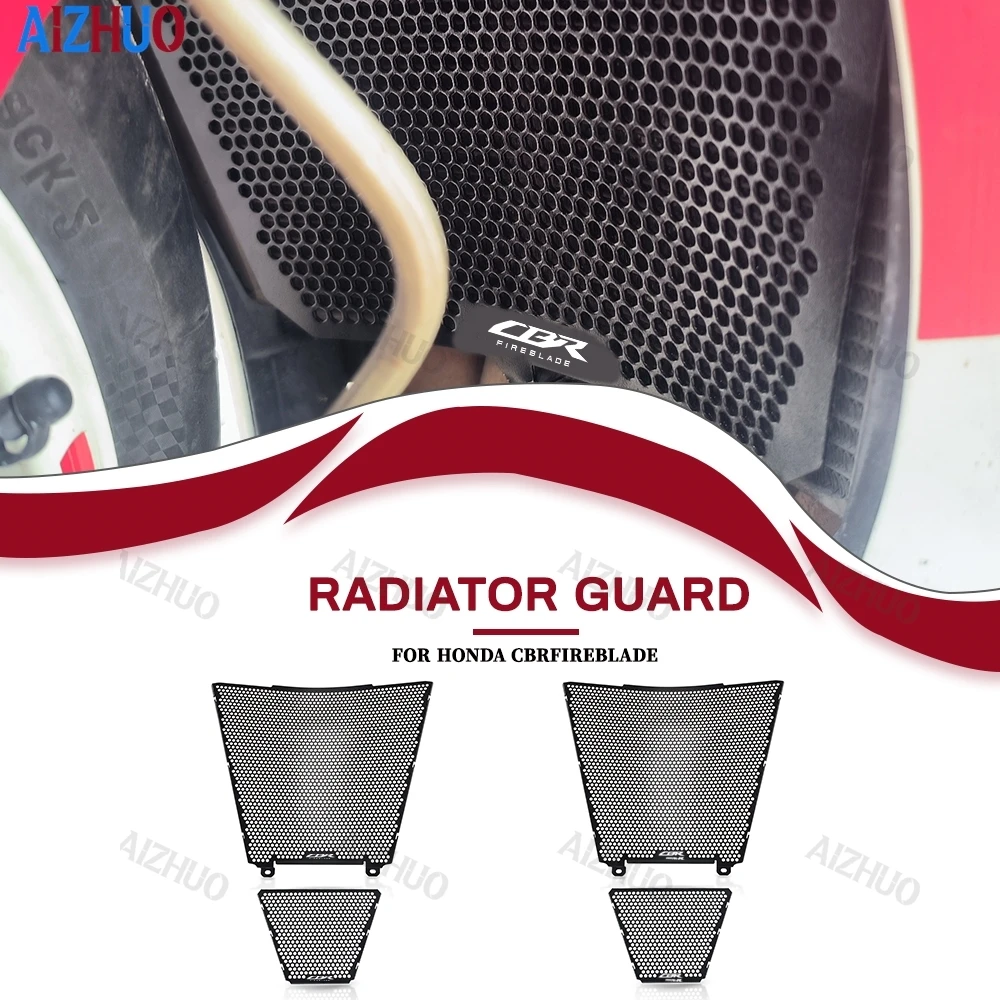 

For Honda CBR1000 RR-R Fireblade ABS SP 2020 2022 2023 2024 2025 2026 Motorcycle Radiator Guard And Oil Cooler Grille Cover Kits