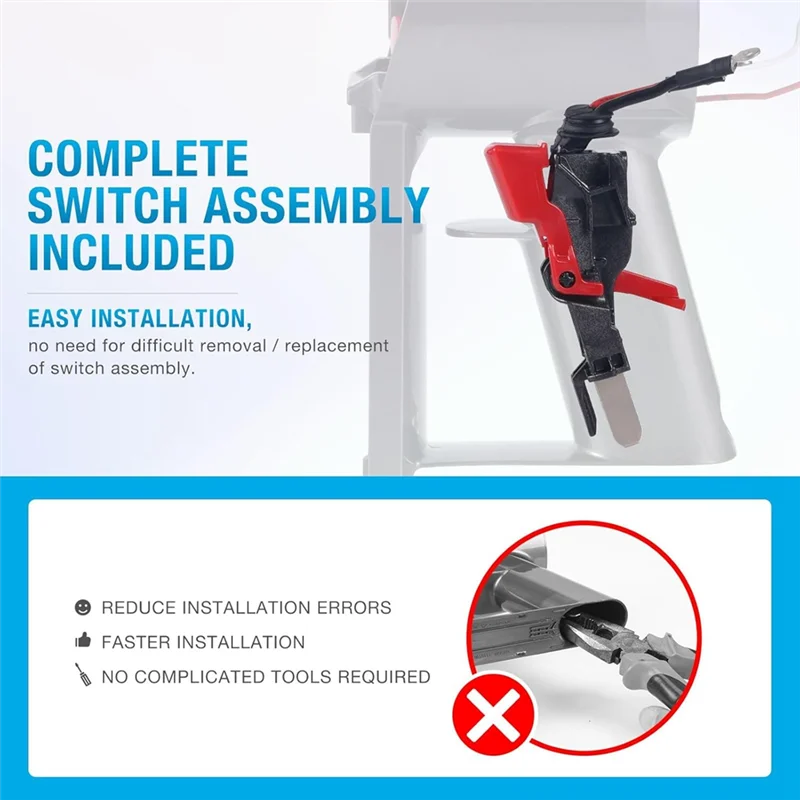 AT28-Main Body Assembly For Dyson V8 SV10 Main Body Assembly Vacuum Cleaner 967812-01 With Post Filter