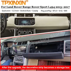Automotive Multimedia Android 13 Auto Player For Land Rover Range Rover Sport L494 2013~2017 GPS Navigation Car Radio Head Unit