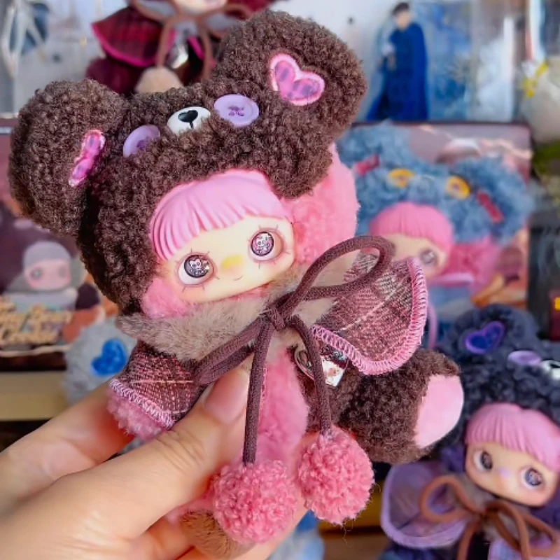 Maymei الدب الصغير كوكي سلسلة صندوق أعمى Maymei أنيمي الشكل مفاجأة حقيبة صندوق غامض أفخم قلادة المفاتيح اللعب جمع هدية #3