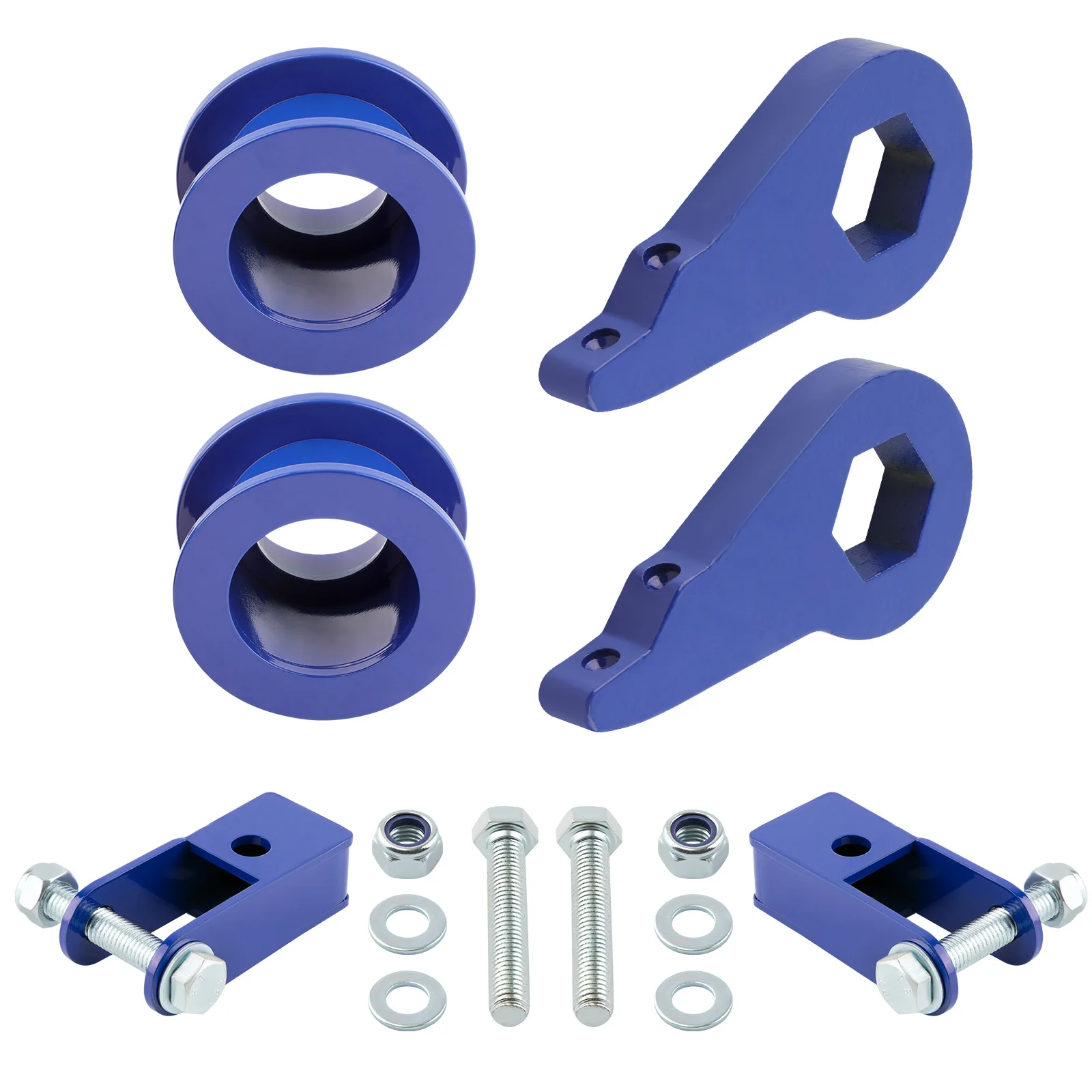 1-3 "ด้านหน้า 2" ชุดยกด้านหลังสําหรับ Chevrolet Avalanche Suburban 1500 2000-2006