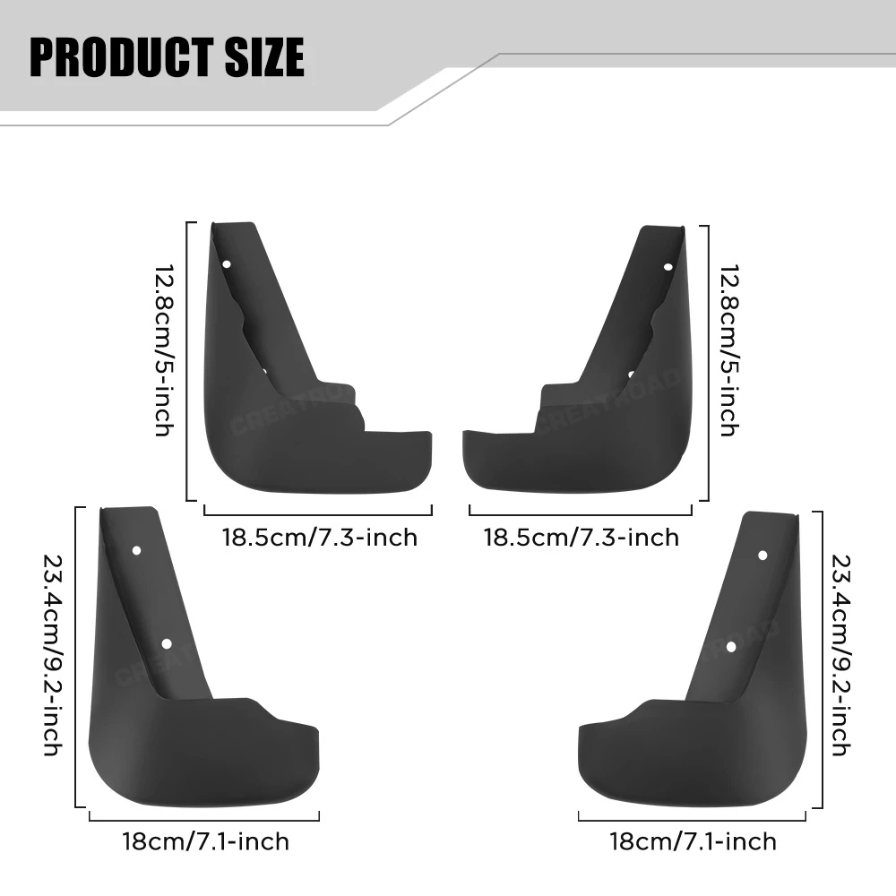 Custom Fit 4PCS Mud Flaps for Ford Mondeo Mk3 2000 2001 2002 2003 2004 2005 2006 No Drilling Splash Guards Fender Accessories