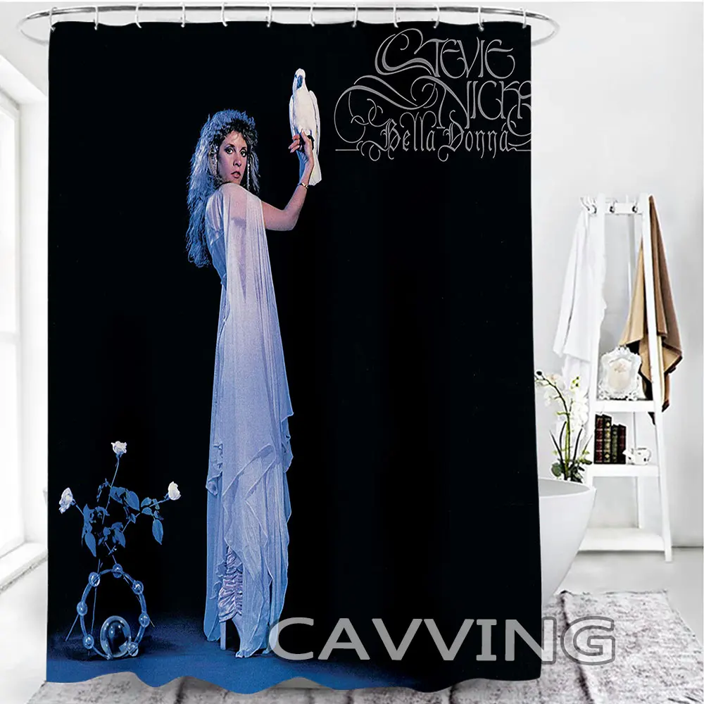 STEVIE NICKS 3D Shower Curtains Waterproof Bathroom Curtain Anti-slip Bath Mat Set Toilet Rug Carpet  Home Decor