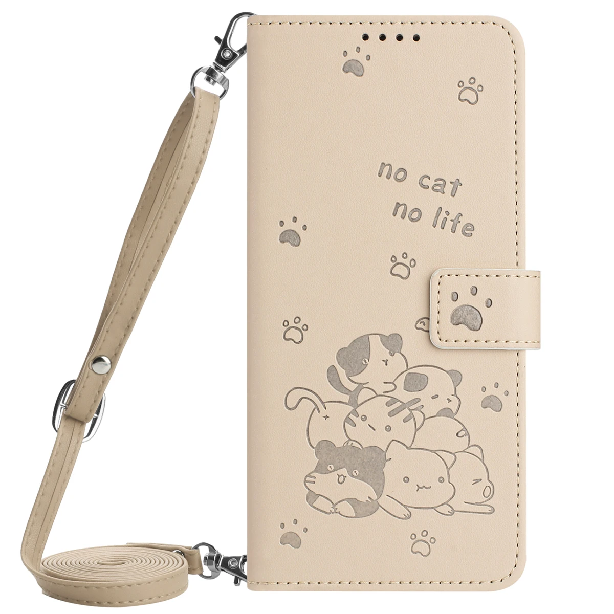 حافظة هاتف جلدية قابلة للطي لهاتف فوجيتسو FCNT راكوراكو F-53E السهام WE2 Plus F-51E F-52E حافظة كتف هريرة