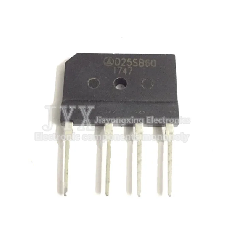 100% New Original Hot Sales D25SB60 25A600VD25XB ZIP-4