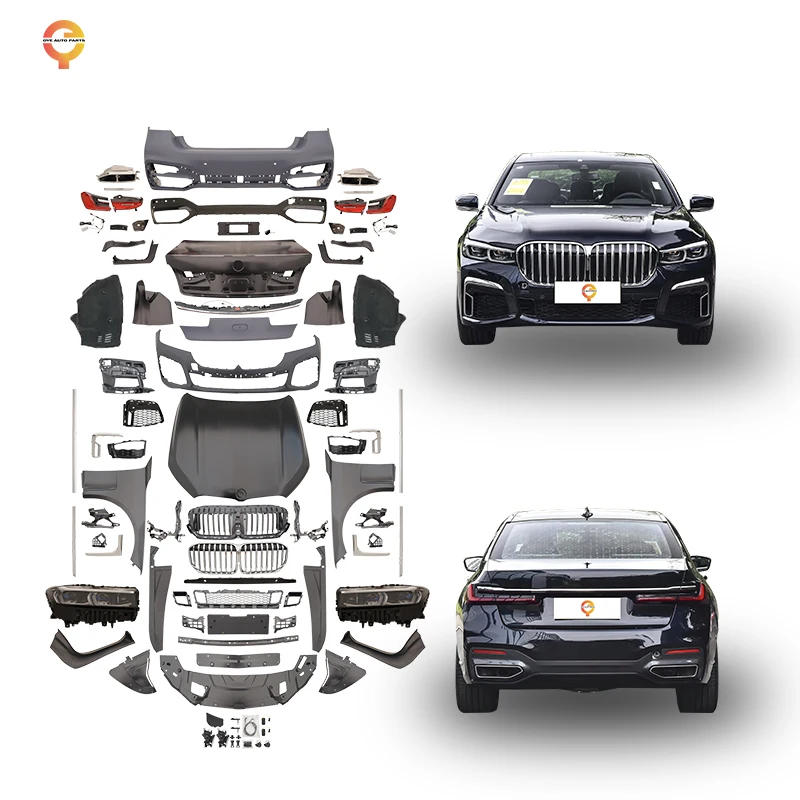 Factory direct BMW 7 Series F02 Body Kit upgrade to G12 Sport bodykit For BMW F02 Year 2009-2015 facelift car accessories