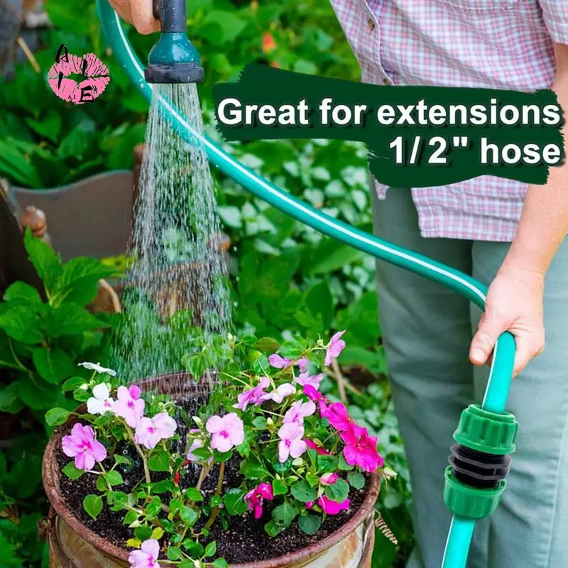 

A11E-6Pcs Удлинитель разъема для ремонта шланга для соединения 1/2 дюйма, быстрое ремонтное соединение, столяр для садового шланга