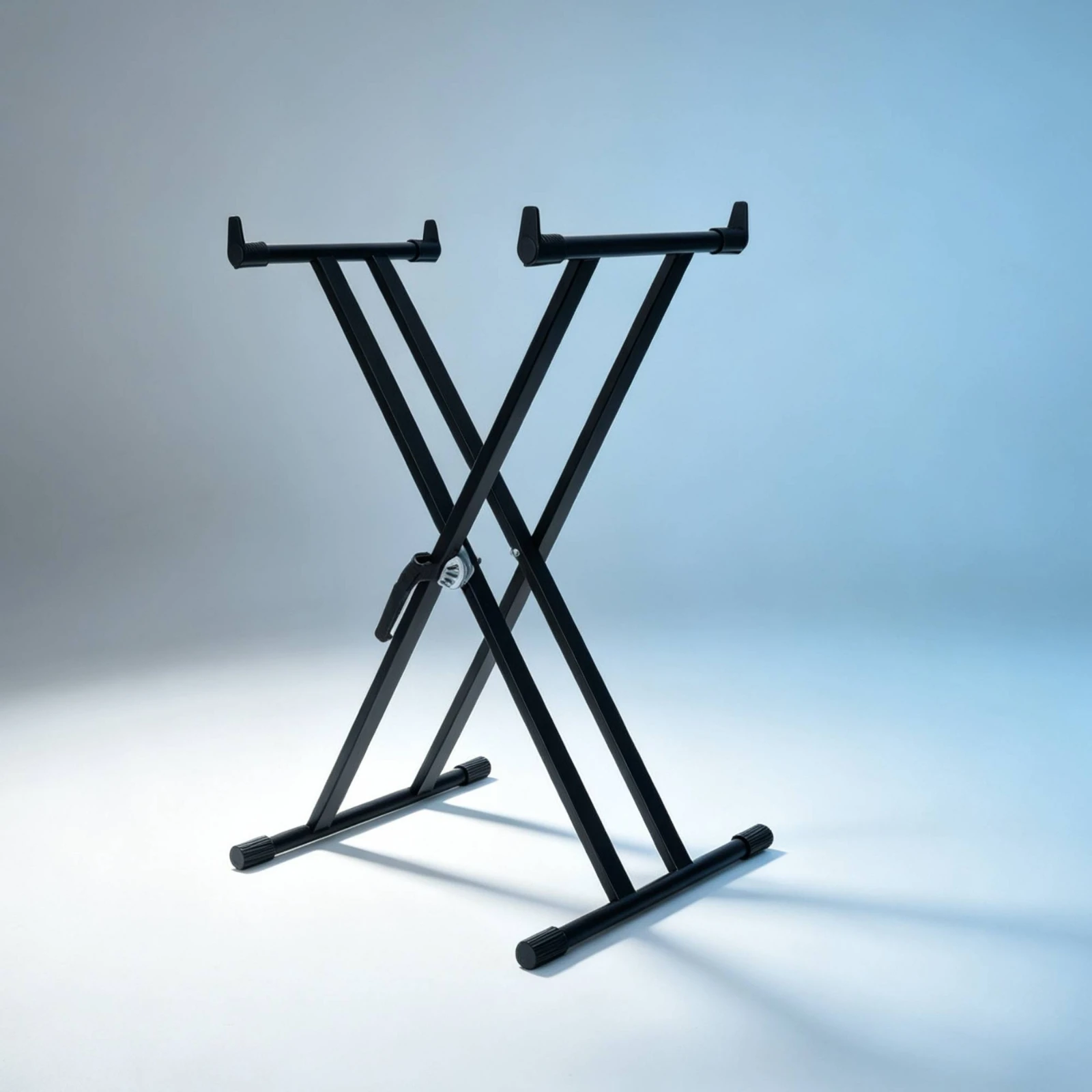 Double-X Keyboard Stand Portable Double X Keyboard Stand Sturdy Long-Lasting for Keyboardists, Home Studio, Stage view 3