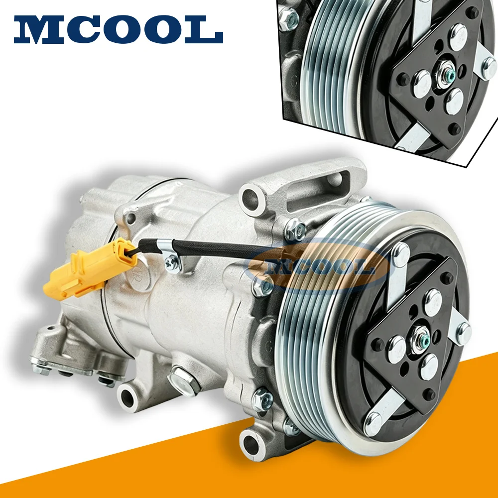 AC Compressor with Clutch For Mini Cooper Paceman Countryman Clubman 1.6L SD6V12 64526942501 64522758145 64529223392 9655191680