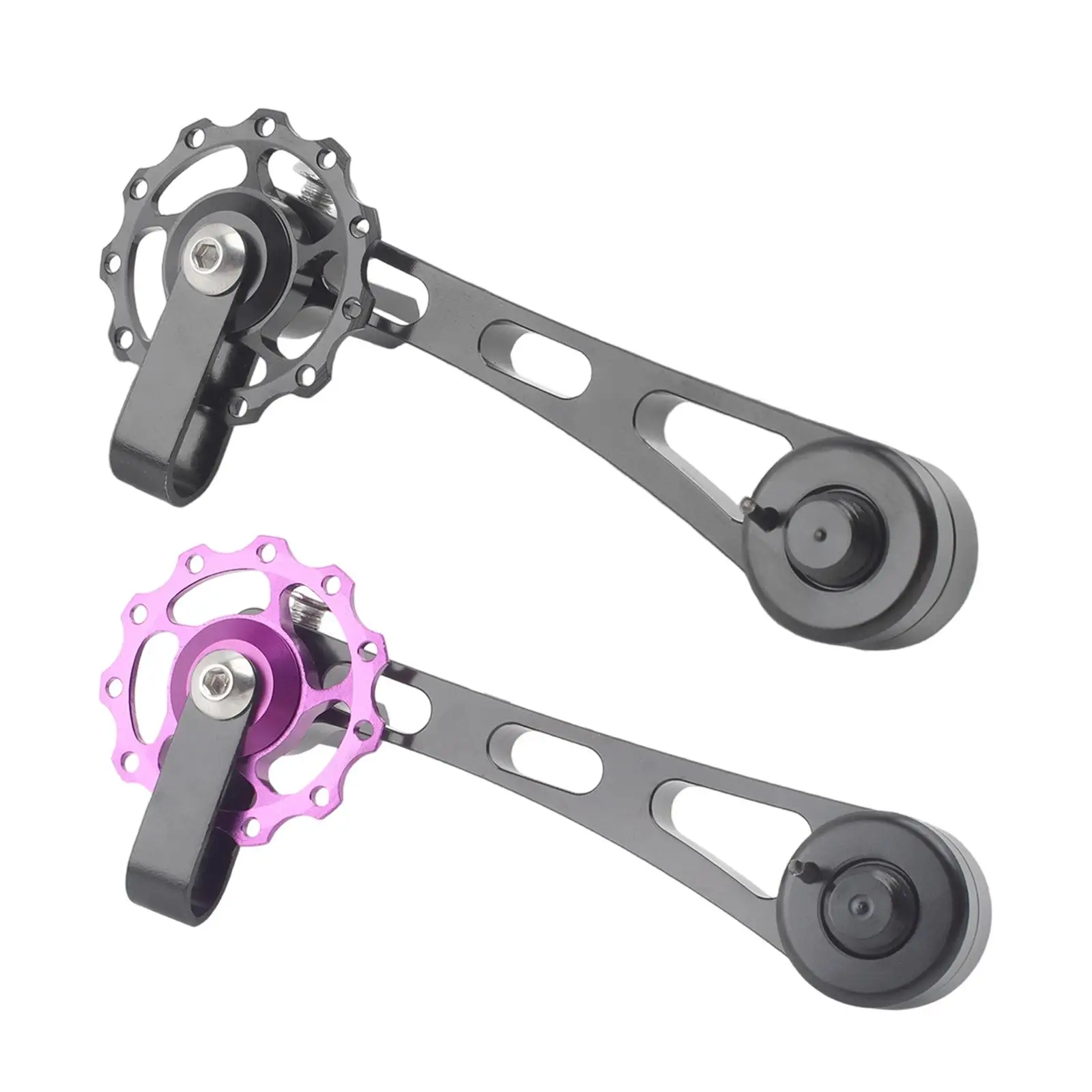 

Bike Chain Tensioner Components Aluminum Alloy Bike Single Speed Conversion