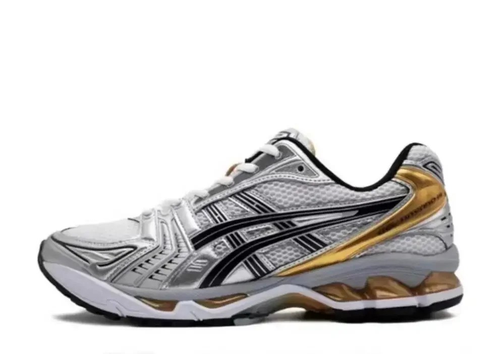 Original Asics GEL14 Running Shoes New Men Sneakers Marathon Racing Shock Absorbing Sports Tennis Training Shoes