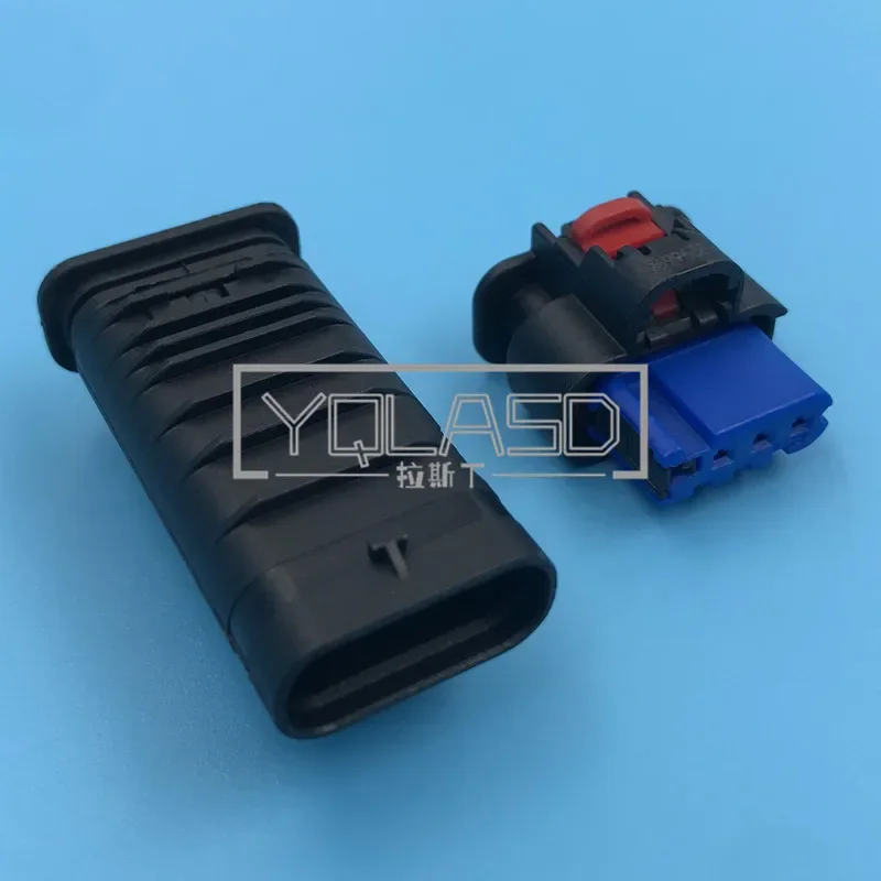 

1 комплект, 4-контактный 1-2203773-1 1-2296696-1, автозапчасти, водонепроницаемая розетка переменного тока в сборе, разъем электрической проводки