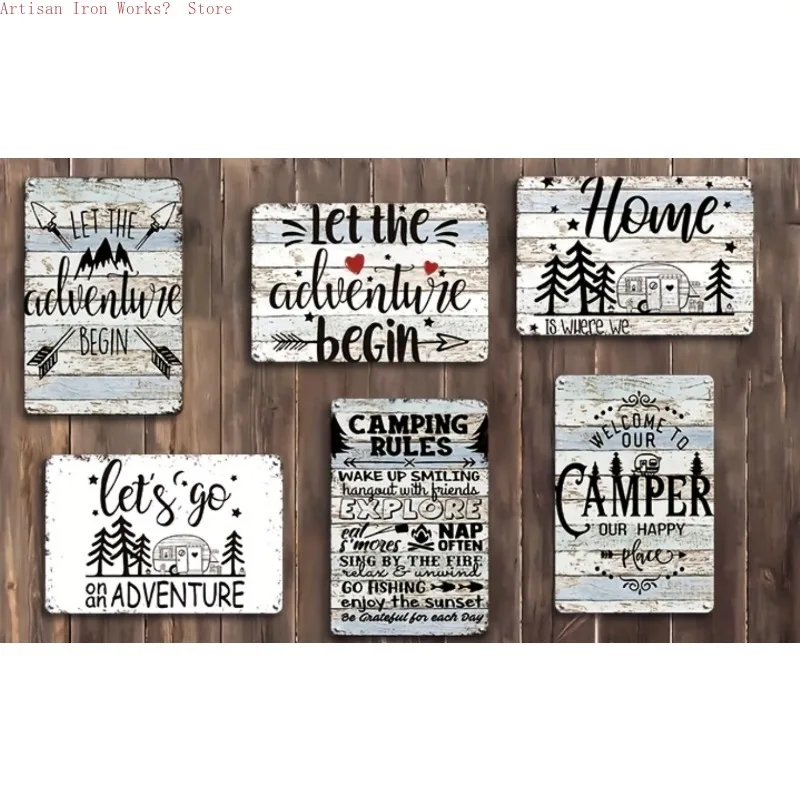 6Pcs Funny Camping …