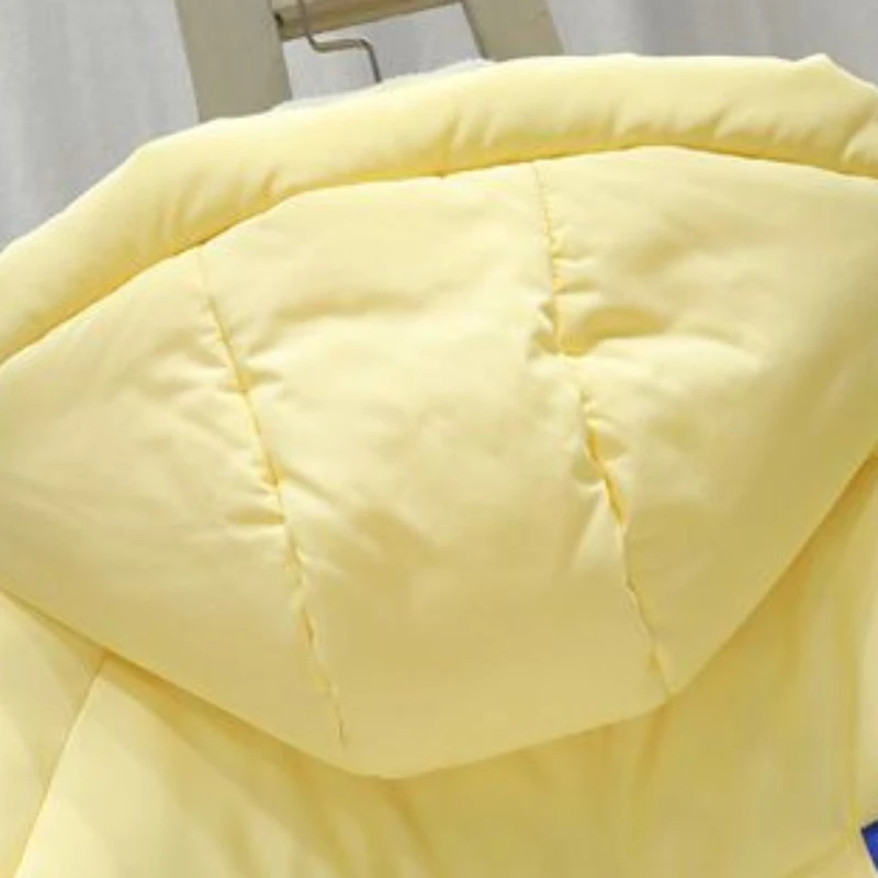 2023 neue Frauen Daunen Baumwoll mantel Winter jacke weibliche mittellange Version lose Outwear dicke warme Parkas Kapuzen mantel