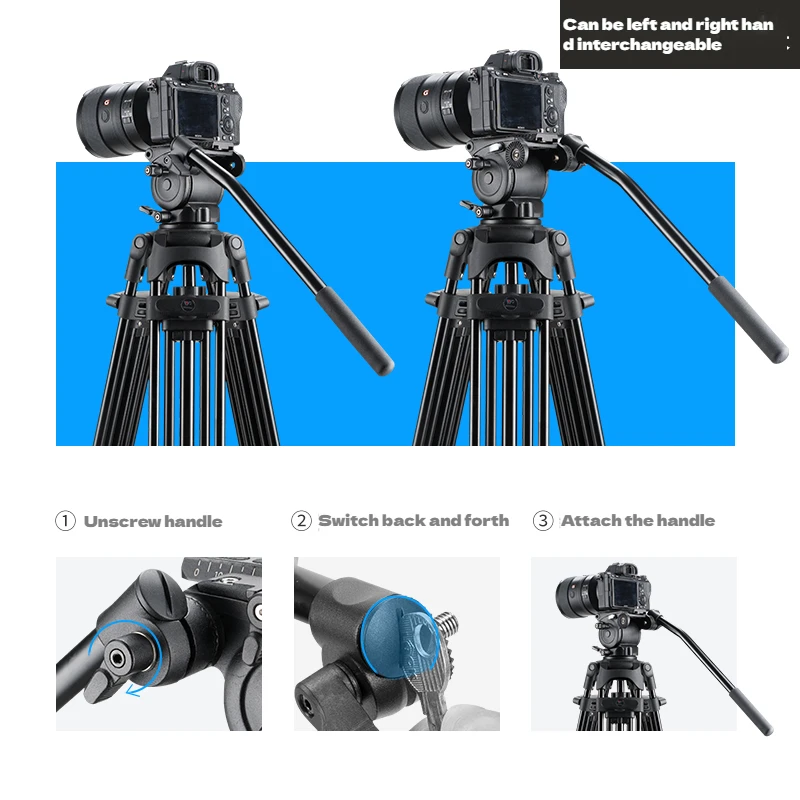 Professional Flexible Weifeng Wf- 715 aluminum camera tripod WF 717 tripod camera stand  for Studio Photography Shooting/Studio