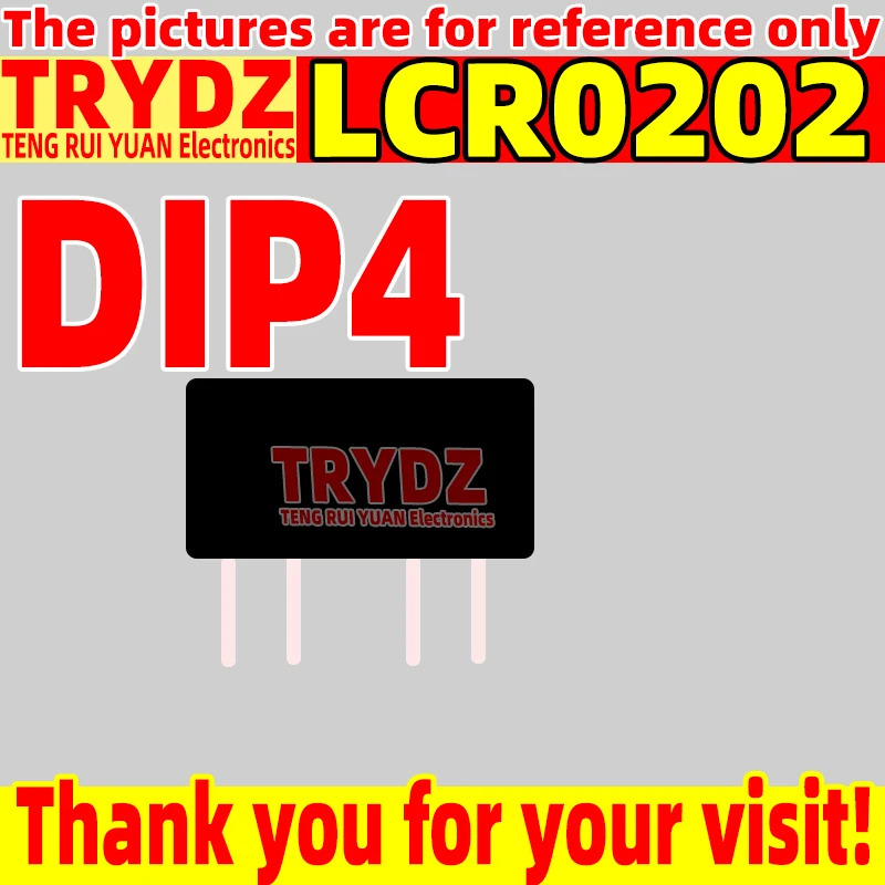 20-3pcs New LCR0202 Linear Optocoupler  Direct Insertion DIP4 for Optocoupler Amplifier Audio Special
