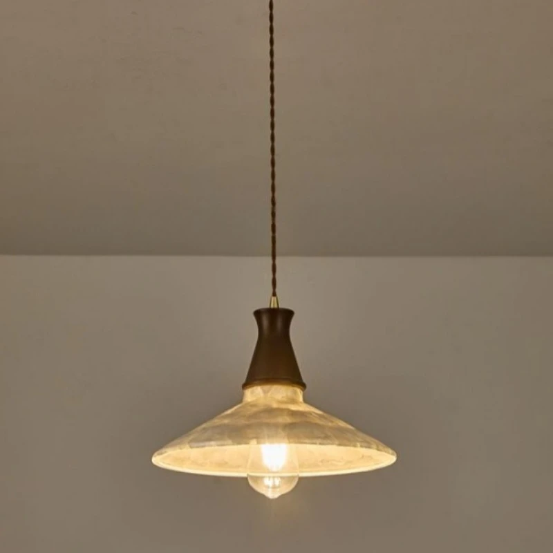 Postmodern Designer Pendant Lights Shell Design Hanging Lamps Living Room Bar Counter Dining Room