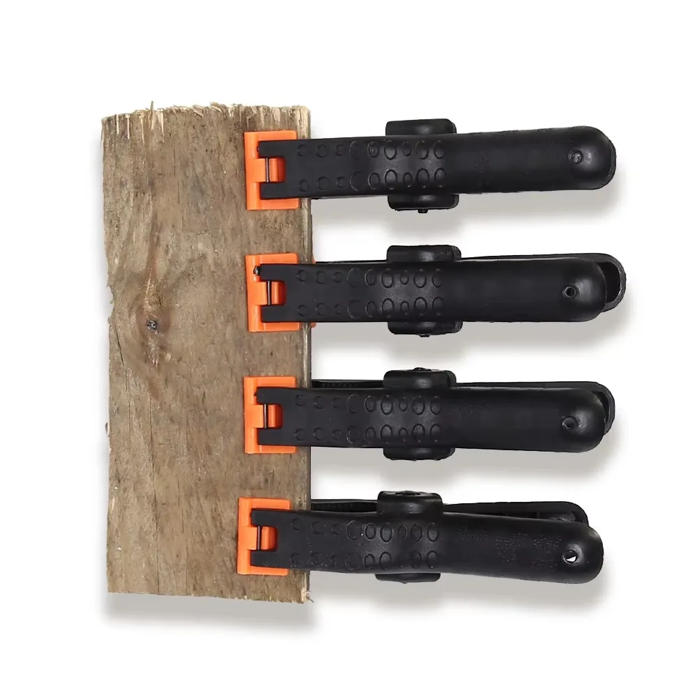 Plastic Nylon Adjustable Woodworking Clamps Wood Working Tools Spring Clip Carpentry Clamps 2/3/4inch Clamps for Woodworking