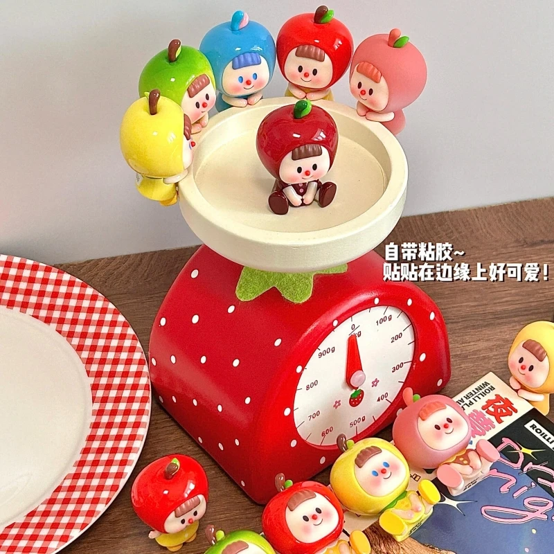 

New Apple Duo Duo Series Mysterious Trendy Play Blind Box Cute Desktop Decoration Ornaments Collection Toys Birthday Gifts