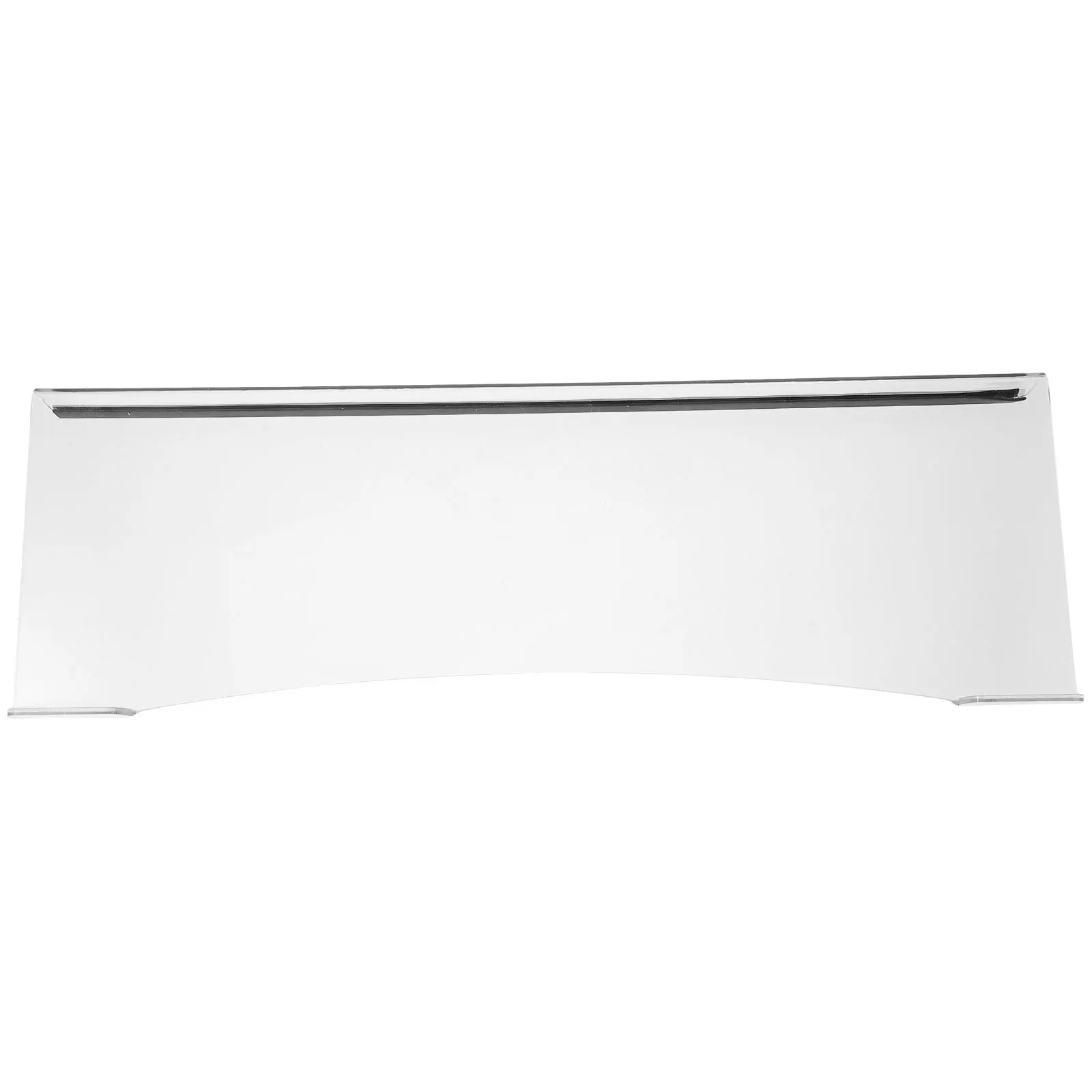 Keyboard Stand Acrylic Riser Ergonomic Height Curved Edge Anti-Slip Strip for Desk Computer Accessories Desktop