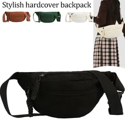 Women's Corduroy Fanny Pack Multiple Colors Stylish Casual Chest Bag Crossbody Shoulder Bag for Daily Outing Shopping Travel