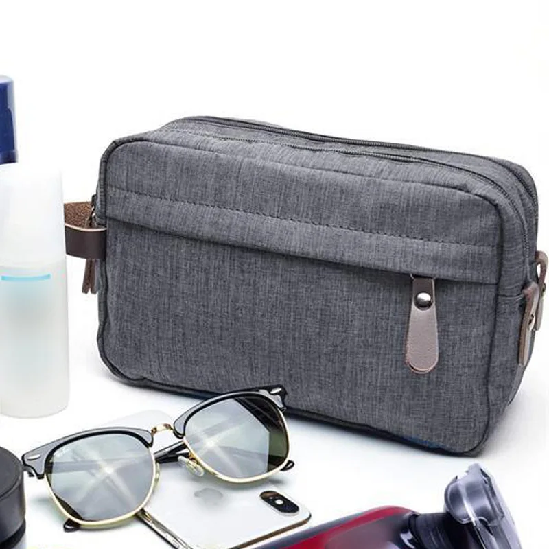 

Large Capacity Waterproof Portable Men's Toiletry Bag Travel Necessaire Case Cosmetic Bag for Men and Women Beauty Wash Pouch