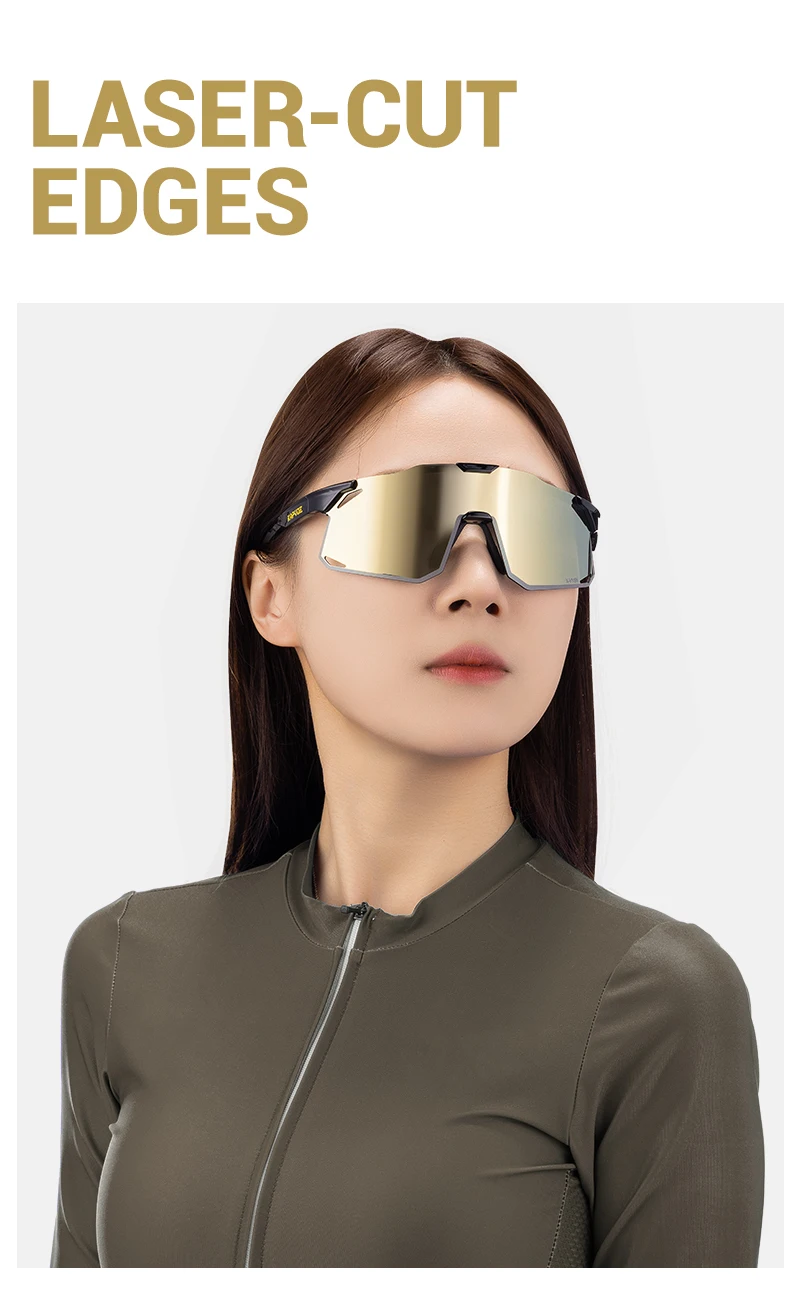 Kapvoe Neue Outdoor-Sport Fahrrad Sonnenbrille Radfahren Gläser für Männer MTB Road Fahrrad Brillen Brille UV400 Jagd Fahren 2025 – Detail 4
