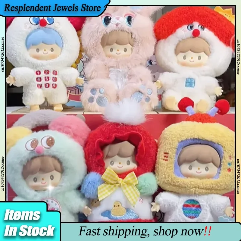 حقيقي Zzoton سلسلة الطفولة السعيدة صندوق أعمى Kawaii الفينيل أفخم المفاتيح دمية صندوق غامض جمع لعبة جميلة هدية عيد ميلاد