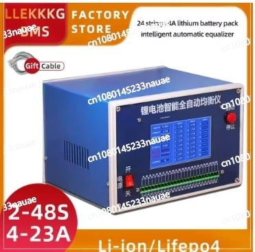 LLEKKKG Lithium Battery Smart Fully Automatic Equalizer 3S 8S Li-ion 4S Lifepo4 Balancer 48V 24V Voltage Repair for Battery Pack