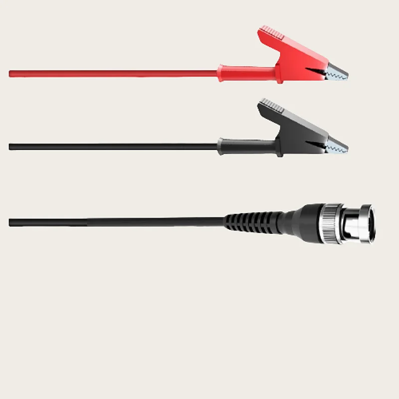 BNC Male to crocodile clip/all copper fish clip test line/signal source test line/oscilloscope probe