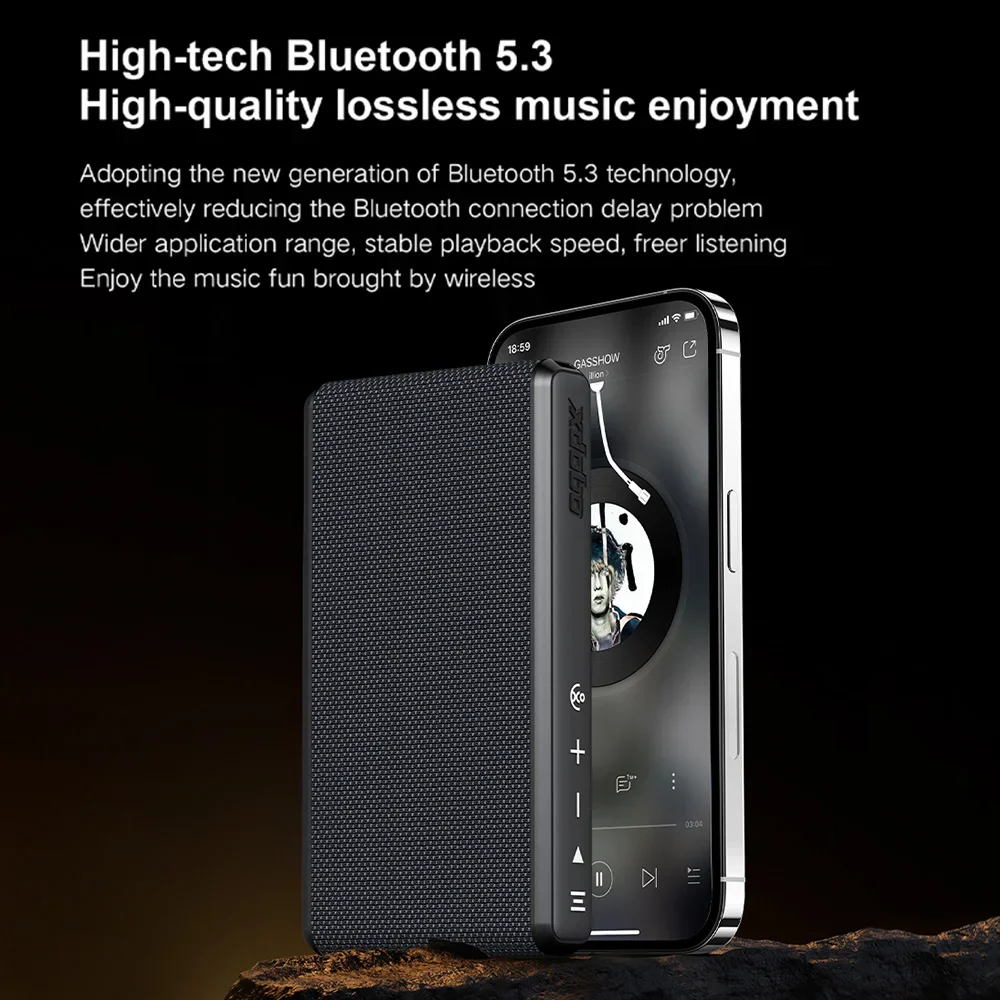 Xdobo X8 Air 25 وات محمول 5.3 مكبرات صوت متوافقة مع البلوتوث 2000 مللي أمبير في الساعة صندوق صوت جهير لاسلكي مقاوم للماء TWS Boombox #5