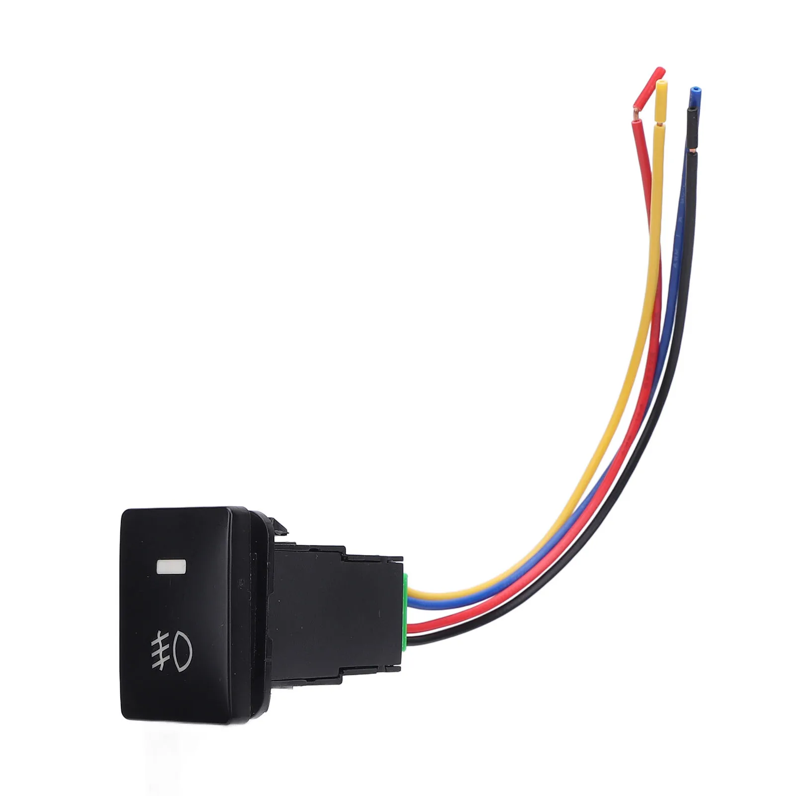 4 Pole 12V Push Button Switch with LED Background Indicator Light for Fog Light DRL LED Light Bar for Camry Tacoma Prado