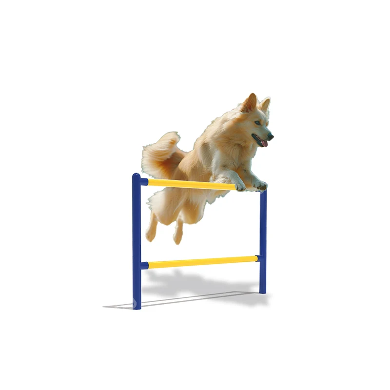 

Factory Direct Sales Dog Jumping Training Kit Dog Agility Training Equipment with Double Pole