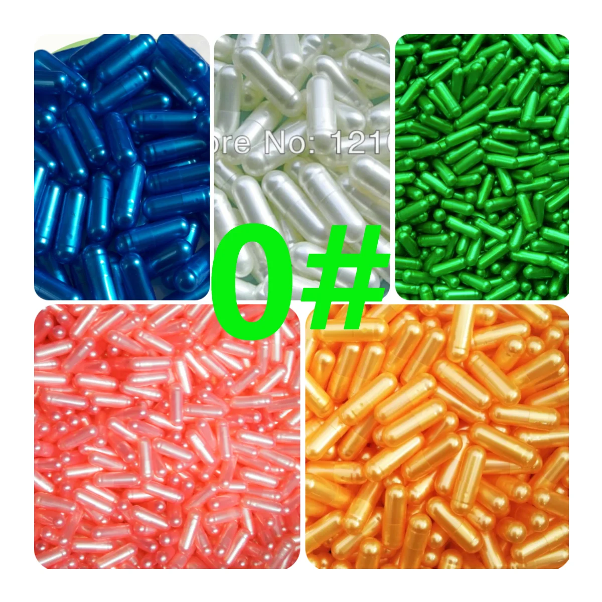 0# 10,000pcs Pearl Colord Empty capsule ! Colored Hard Gelatin Empty Capsules,Pill Case,Granule Packing (joined or seperated)