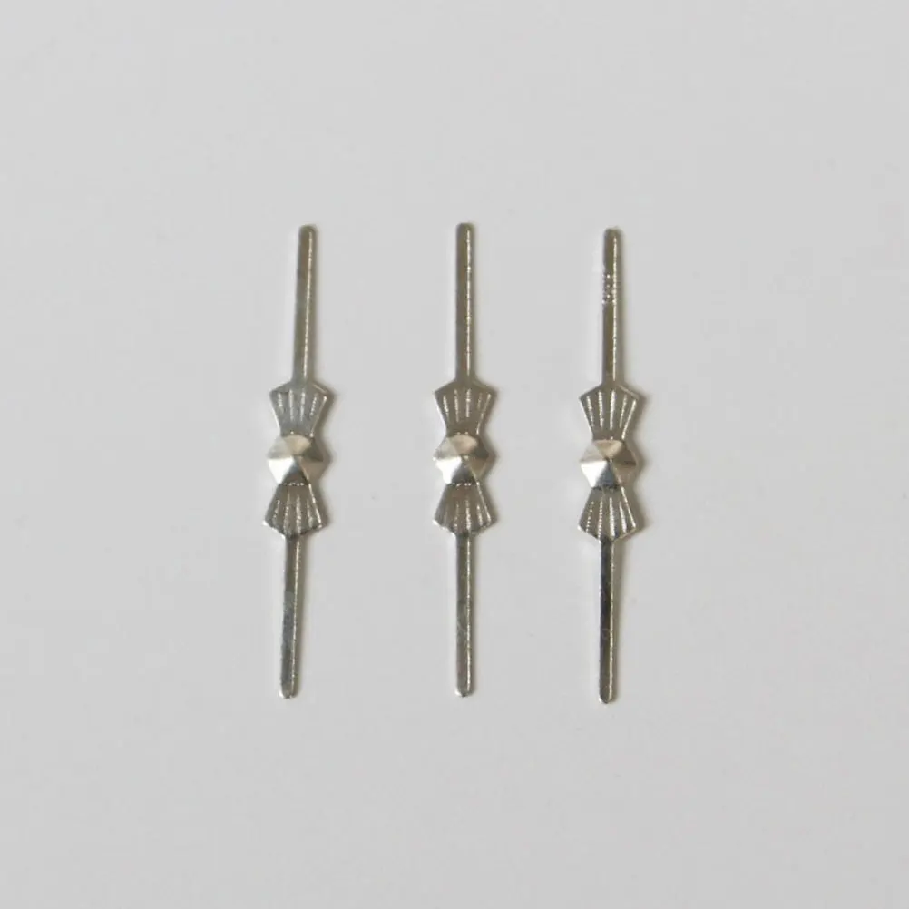 

200Pcs Metal Butterfly Clips Chrome Bow Tie Silver Crystal Lighting Accessories for Chandeliers Ceiling Lamps Crystals Fastening