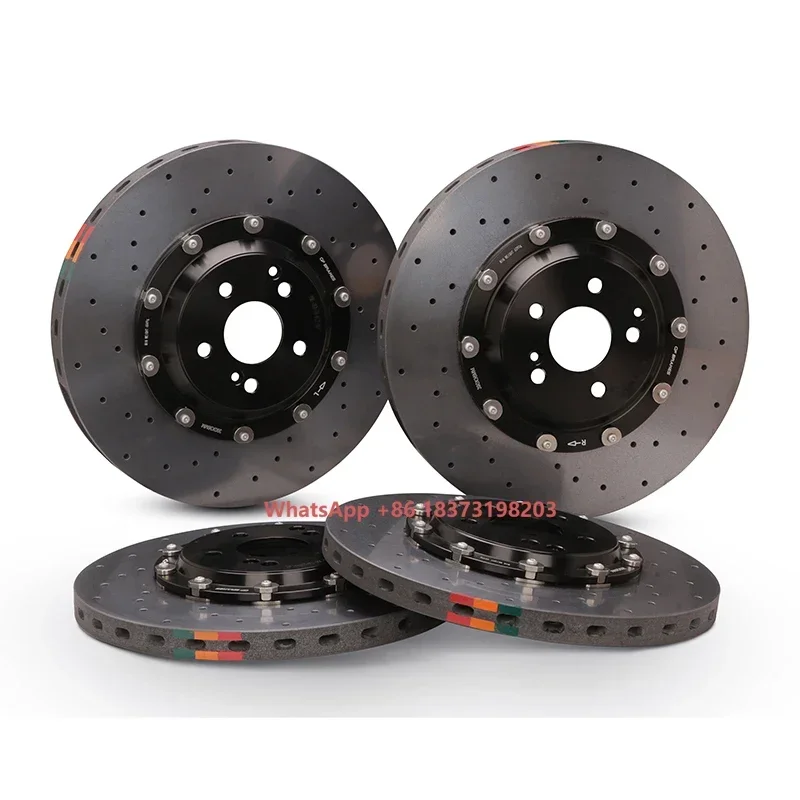 

Upgrade Carbon Ceramic Material Brake Rotors Disc 380-440mm Rotor for Tucson Santa Veloster Ix35 Tiburon Venue IONIQ 5 N